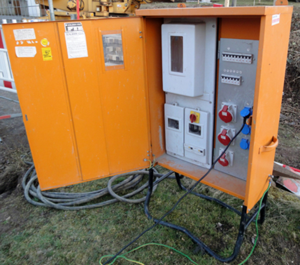 Baustromkasten bei Elektro Griesa in Annaburg