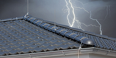 Äußerer Blitzschutz bei Elektro Griesa in Annaburg
